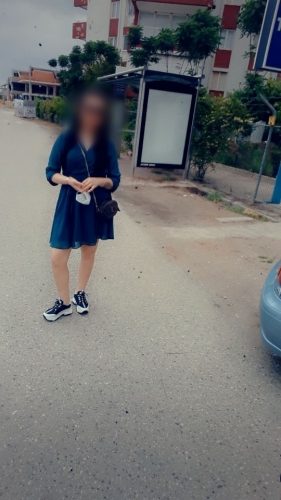 Çekici fatezi yapan eskort Bihter